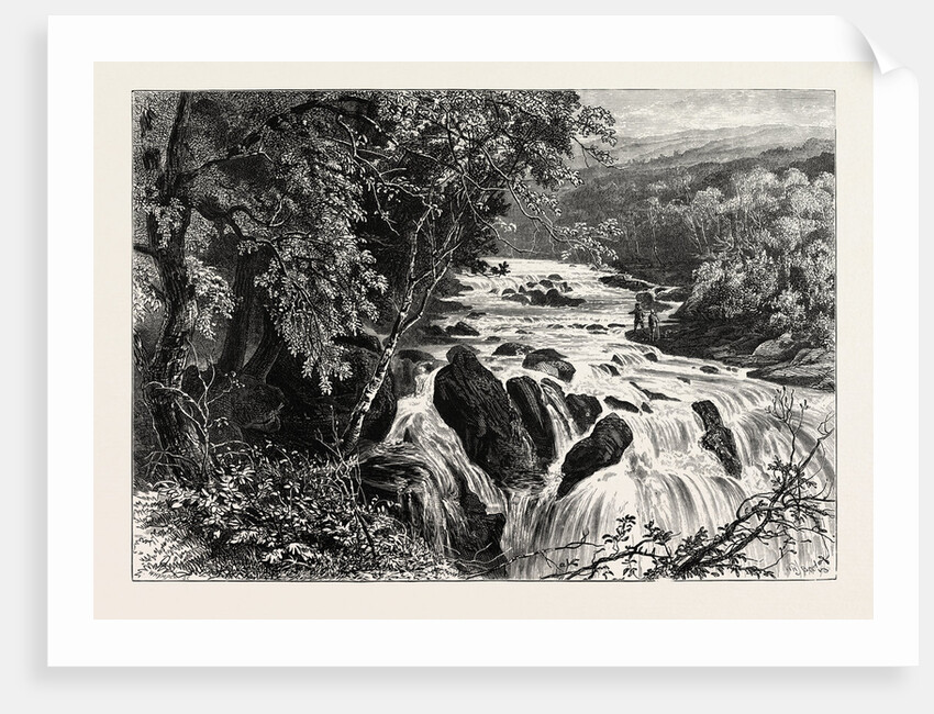 At the Head of the Swallow Falls, Betws-Y-Coed, Wales by Anonymous
