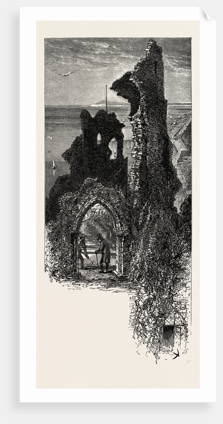 Hastings Castle, the South Coast by Anonymous