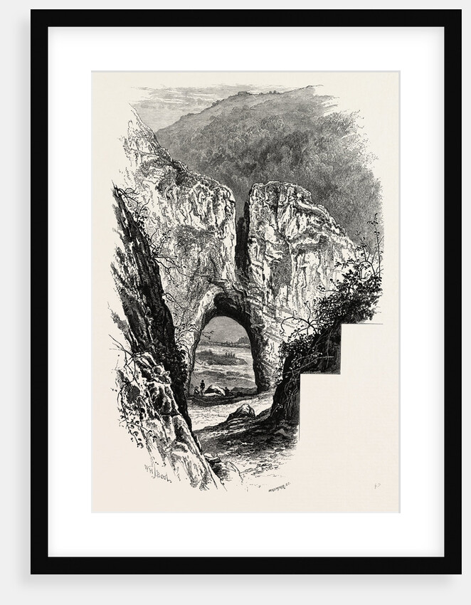 Reynard's Cave, Dove Dale, the Dales of Derbyshire, Country by Anonymous