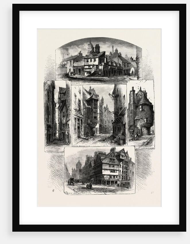Bits in Old Edinburgh, Edinburgh and the South Lowlands, Scotland, Great Britain by Anonymous