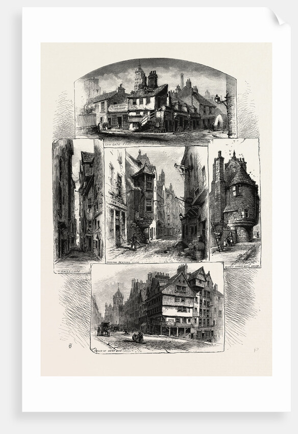 Bits in Old Edinburgh, Edinburgh and the South Lowlands, Scotland, Great Britain by Anonymous