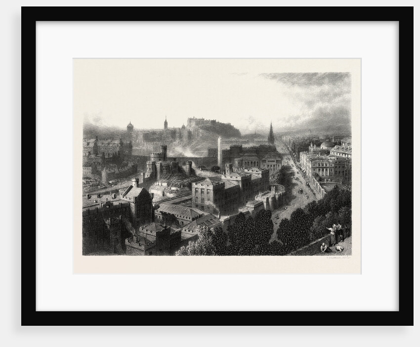 Edinburgh, Calton Hill by Anonymous