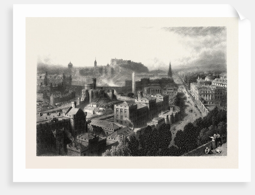 Edinburgh, Calton Hill by Anonymous