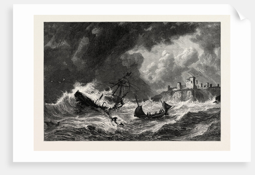 Off Tantallon, Scotland by Anonymous