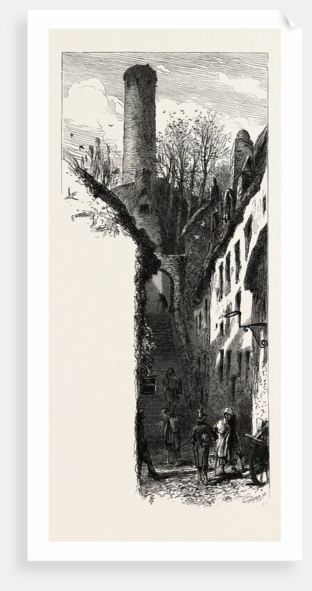 St. Canice's Steps, Kilkenny, Ireland, Irish, Eire by Anonymous