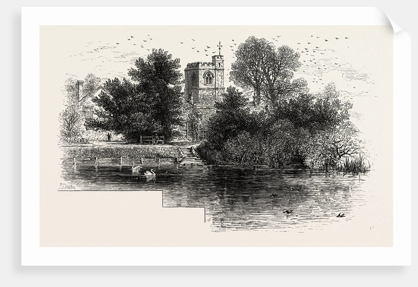 Bray Church, Scenery of the Thames by Anonymous