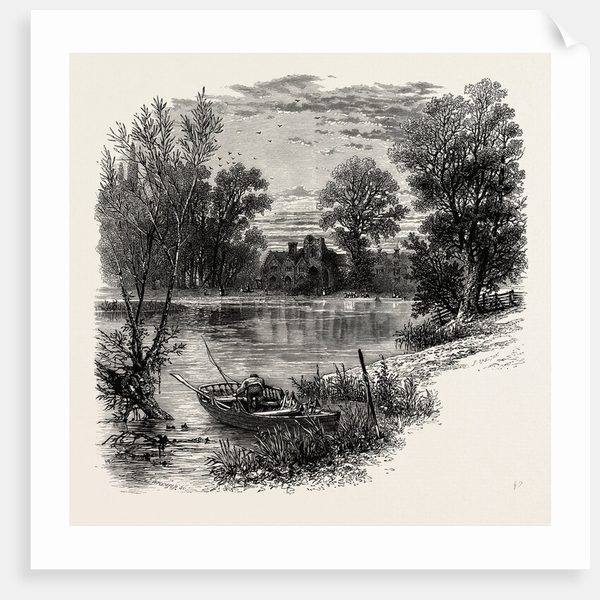 Medmenham Abbey, Scenery of the Thames by Anonymous