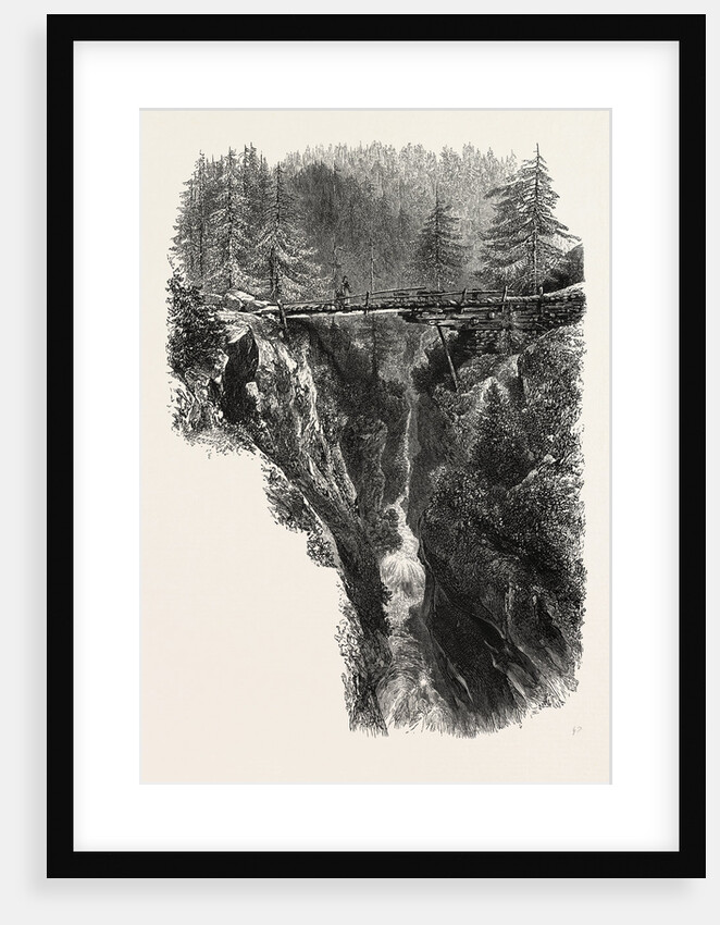 Bridge in Zermatt Valley, Switzerland by Anonymous