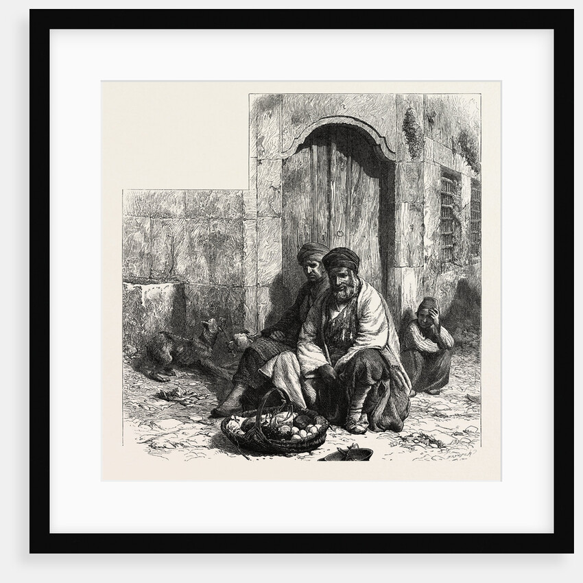 Kurdish Dealers, Constantinople, Istanbul, Turkey by Anonymous