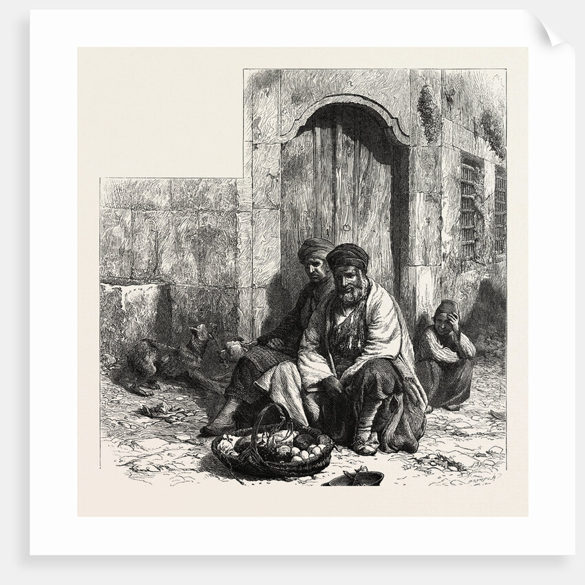 Kurdish Dealers, Constantinople, Istanbul, Turkey by Anonymous