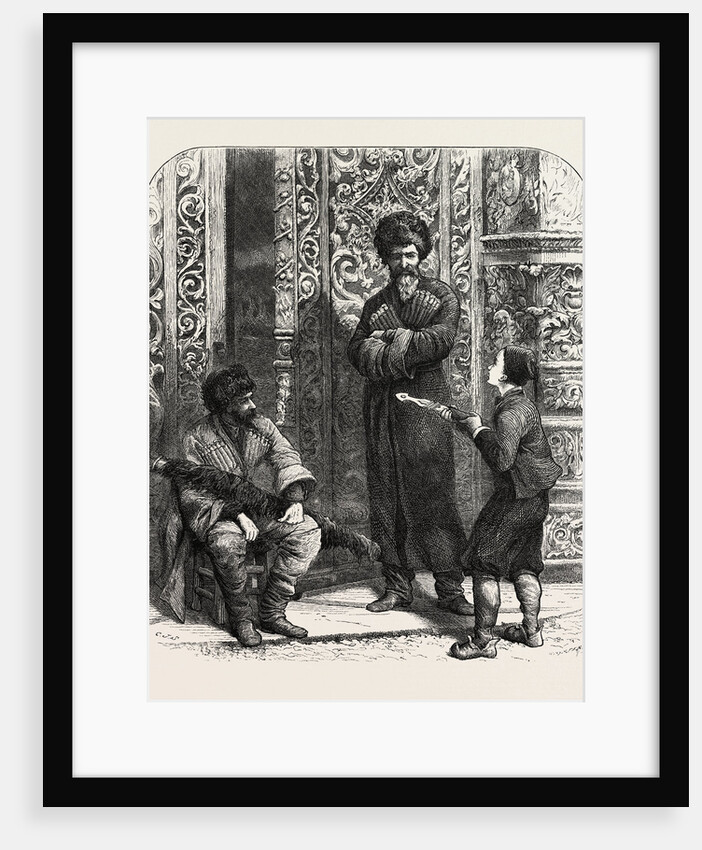 Circassians in Constantinople, Istanbul, Turkey by Anonymous