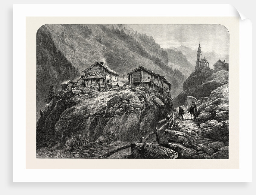 Heiligenkreutz, Oetzthal, Otztal, Tyrol, Tirol, Austria by Anonymous