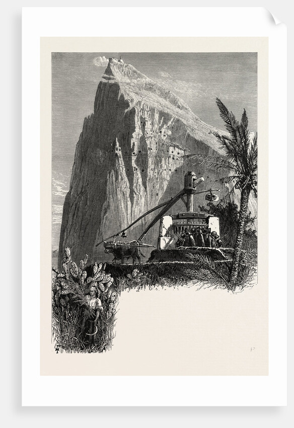 Gibraltar and Ronda, North Front by Anonymous
