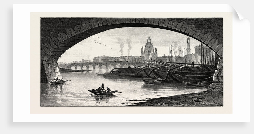 Under the Bridge, Dresden, Germany by Anonymous