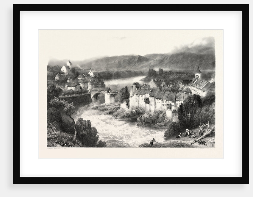 Lauffenberg, Laufenburg, Germany, Switzerland by Anonymous