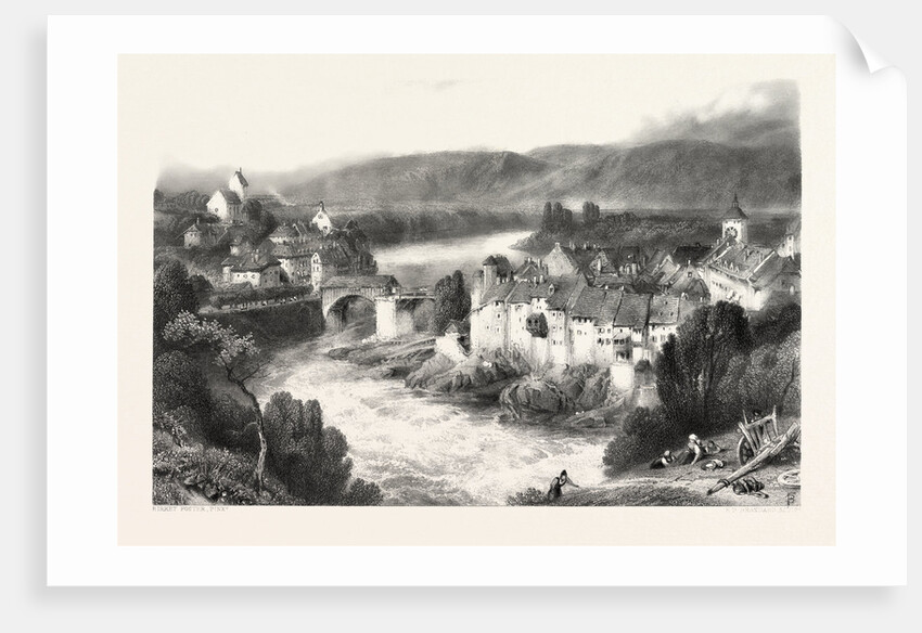 Lauffenberg, Laufenburg, Germany, Switzerland by Anonymous