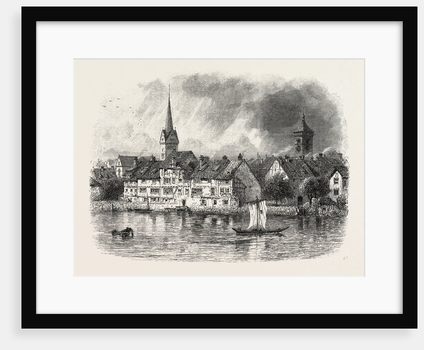 Schaffhausen, from the River, Switzerland by Anonymous