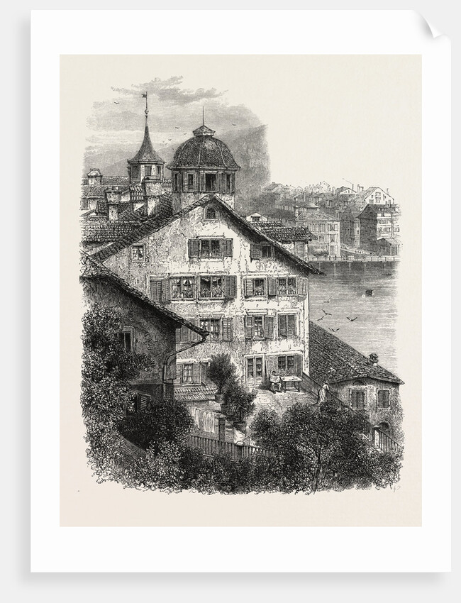 Zwick, from the Lindenhof, Switzerland by Anonymous
