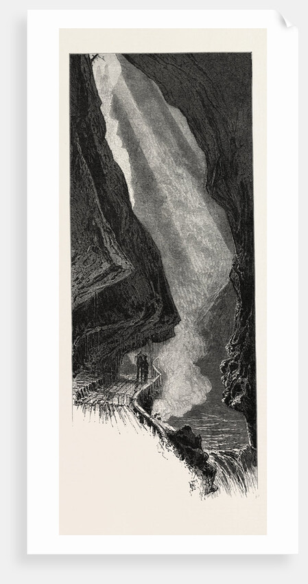 In the Gorge of Pfafers, Switzerland by Anonymous