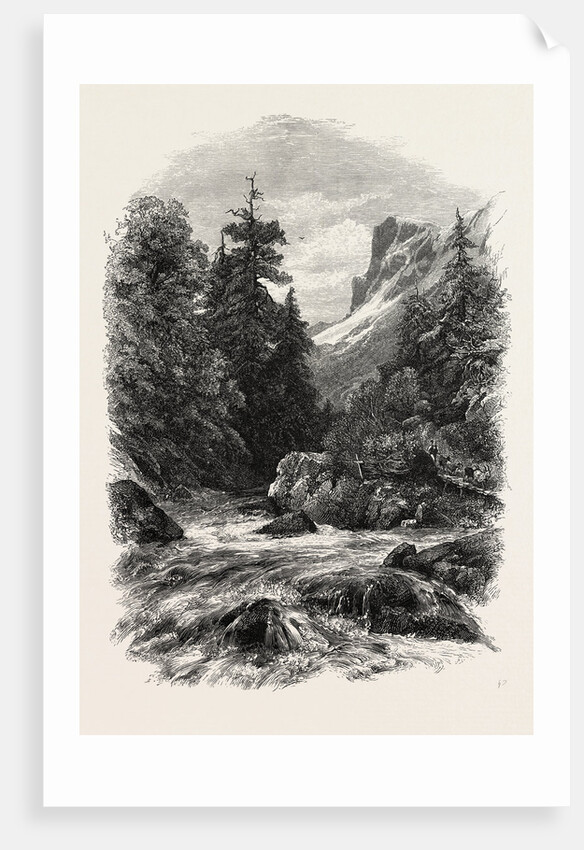 On the Klansen Pass, Switzerland by Anonymous