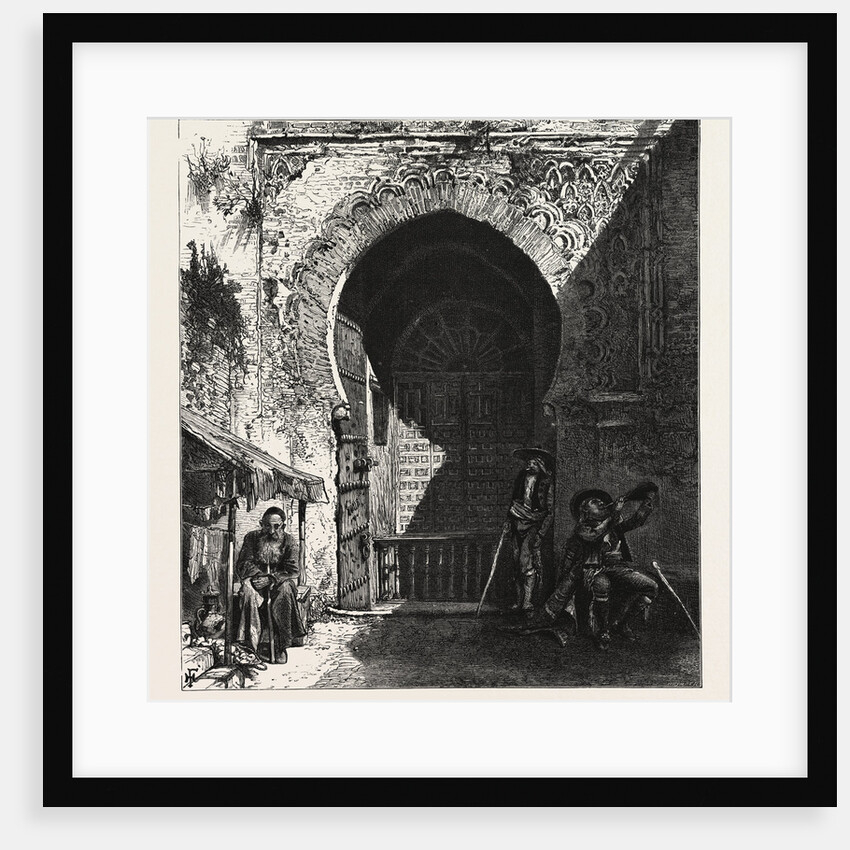 Gate of the Mosque in the Alhambra, Ganada, Spain by Anonymous