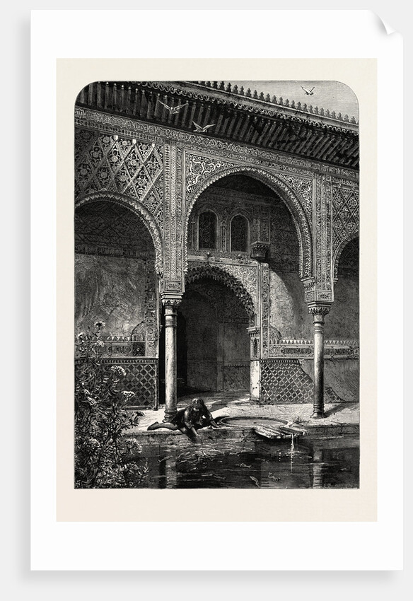 Entrance to the Hall of Ambassadors, Ganada, Spain by Anonymous