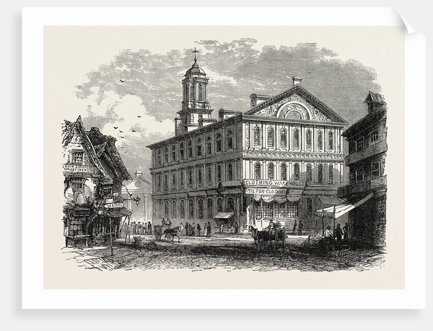Faneuil Hall, Boston by Anonymous