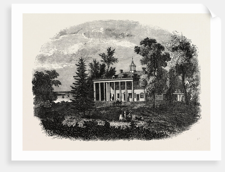 Washington's Residence, Mount Vernon by Anonymous