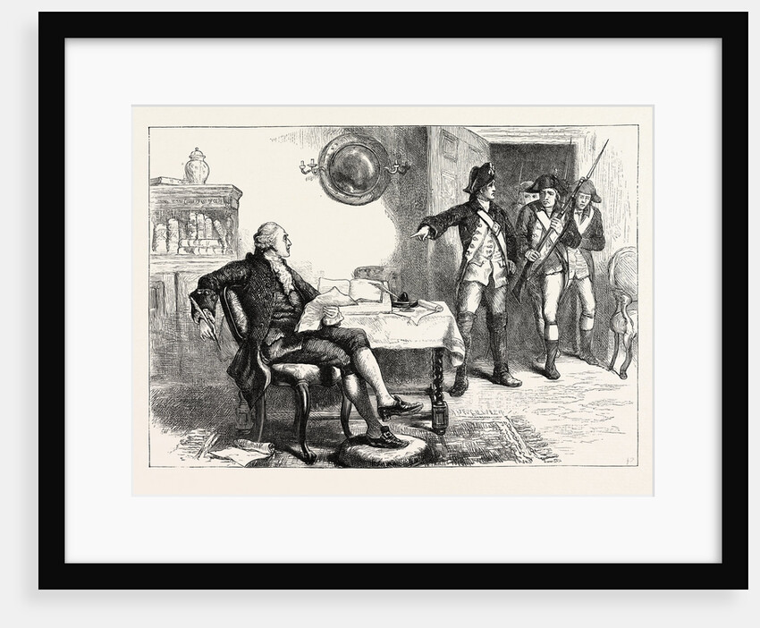 Arrest of William Franklin; He Was a British American Soldier, Attorney, and Colonial Administrator by Anonymous