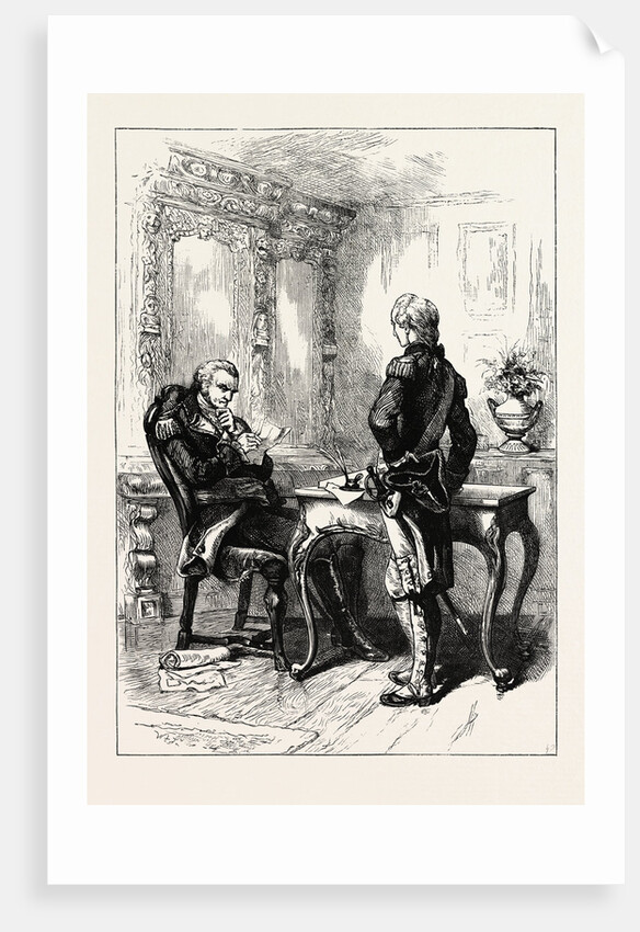 Lafayette and Washington by Anonymous