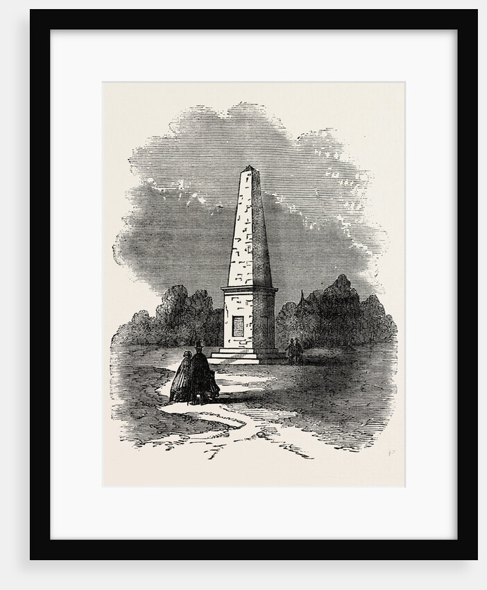 Monument Erected at Wyoming by Anonymous