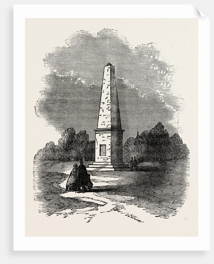 Monument Erected at Wyoming by Anonymous