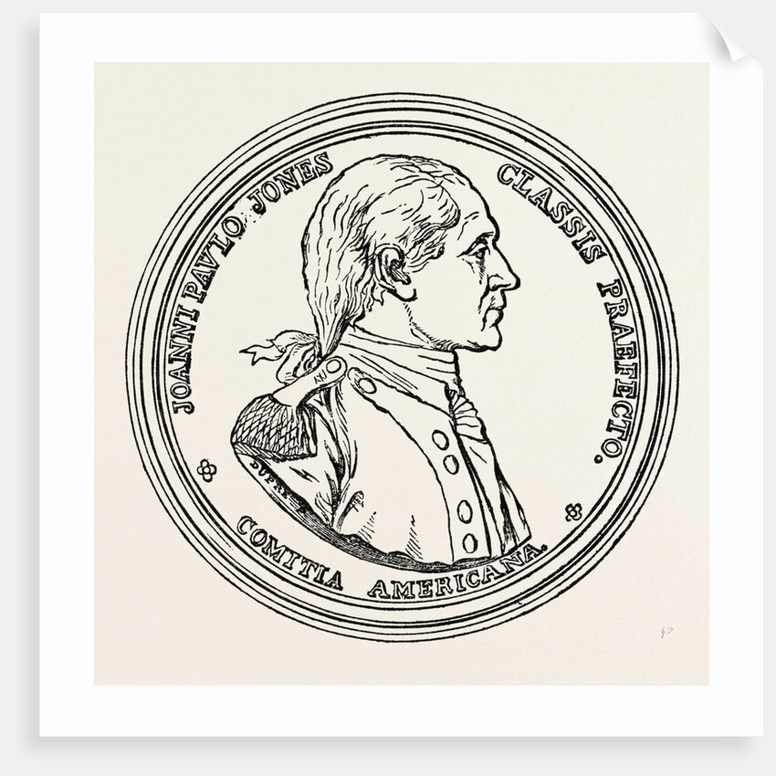 Medal Struck in Honour of Paul Jones by Anonymous