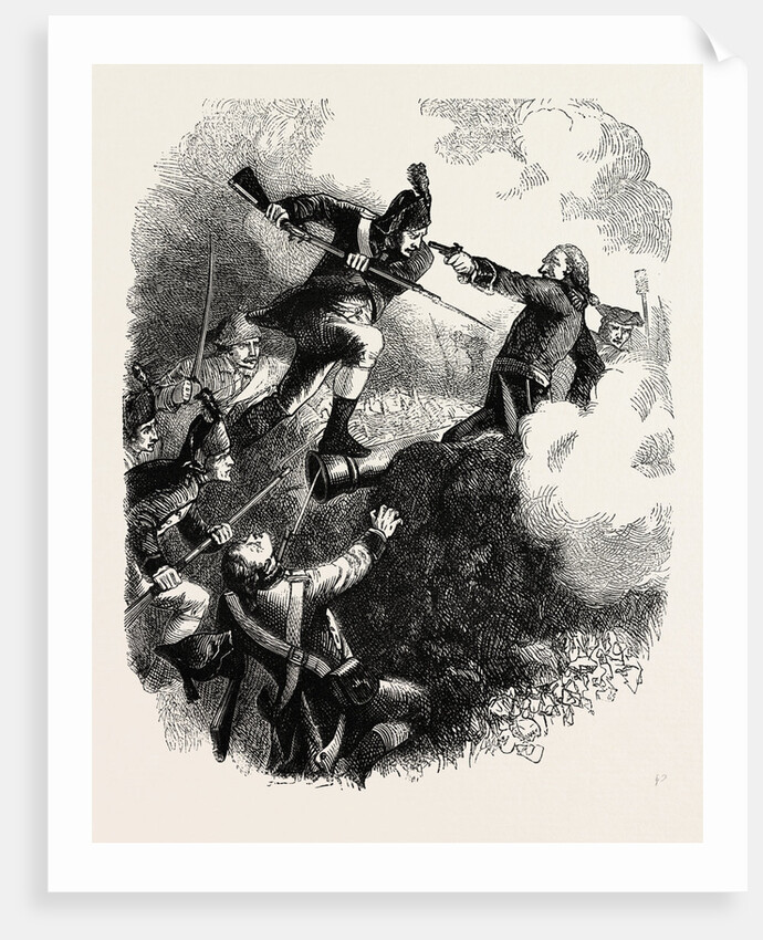 The Assault on Stony Point; the Battle of Stony Point, American Revolutionary War by Anonymous