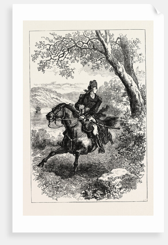 Escape of Benedict Arnold by Anonymous