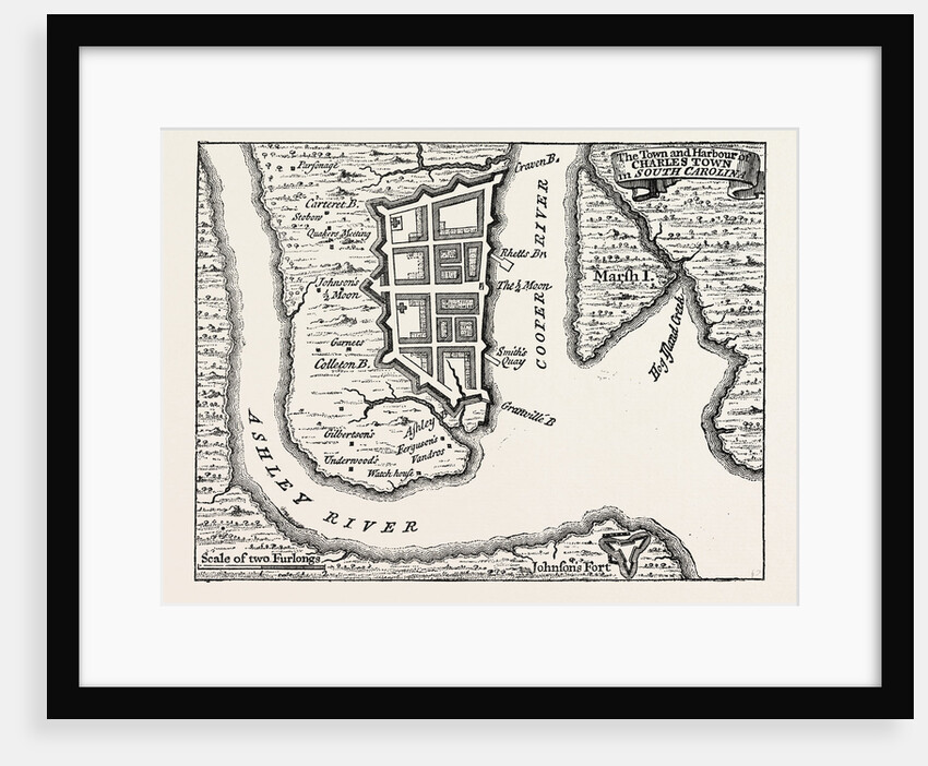 Plan of Charleston, South Carolina by Anonymous