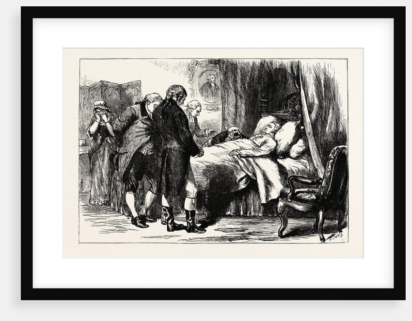 George Washington on His Deathbed by Anonymous