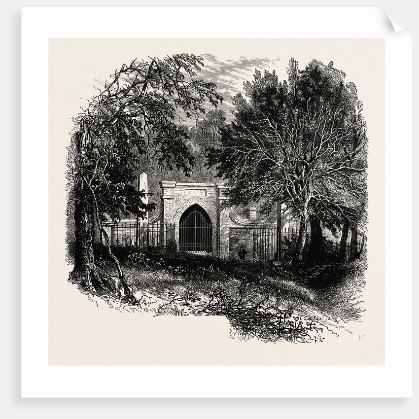 Washington's Grave, Mount Vernon by Anonymous