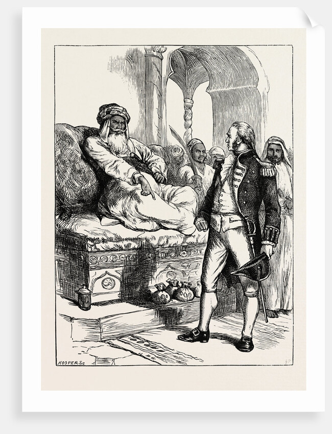 Captain Bainbridge and the Dey of Algiers by Anonymous