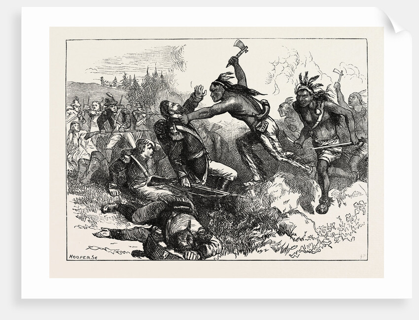 Attack of Indians at Fort Dearborn by Anonymous