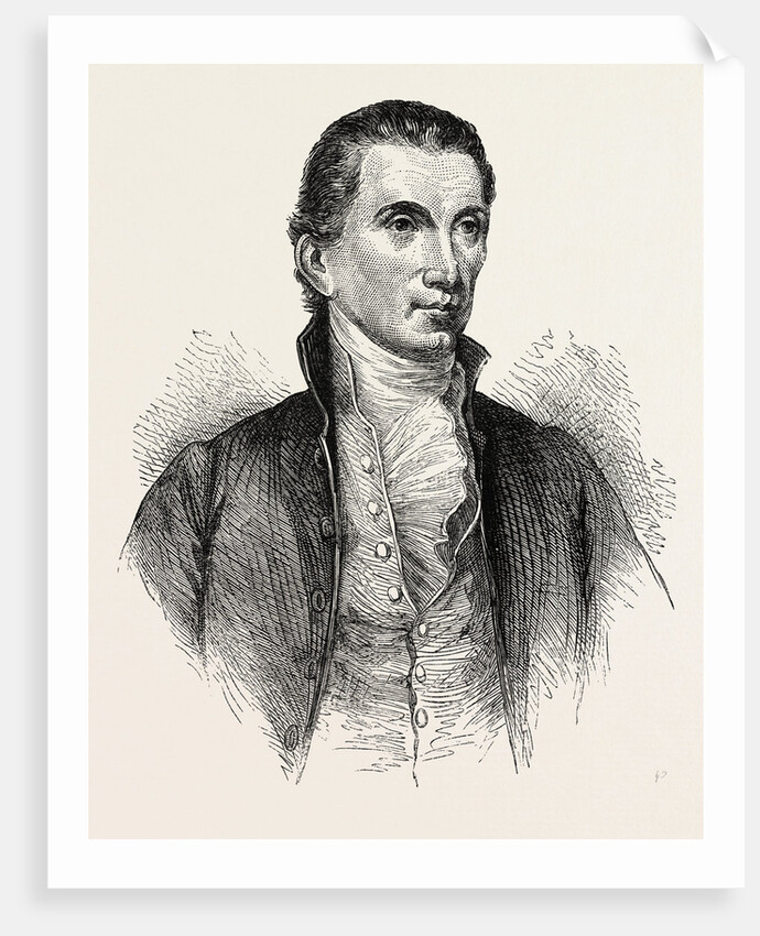 President Monroe, after the Portrait by A.B. Durand by Anonymous