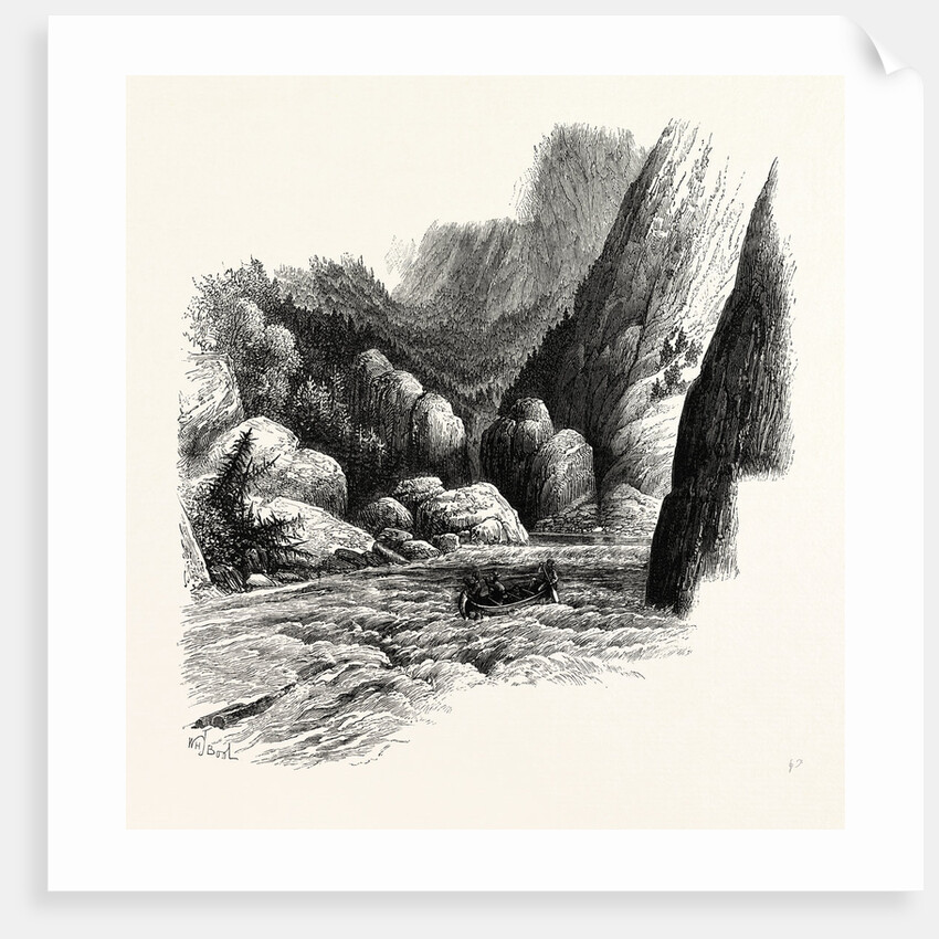 Rapids of Labrador, Canada by Anonymous