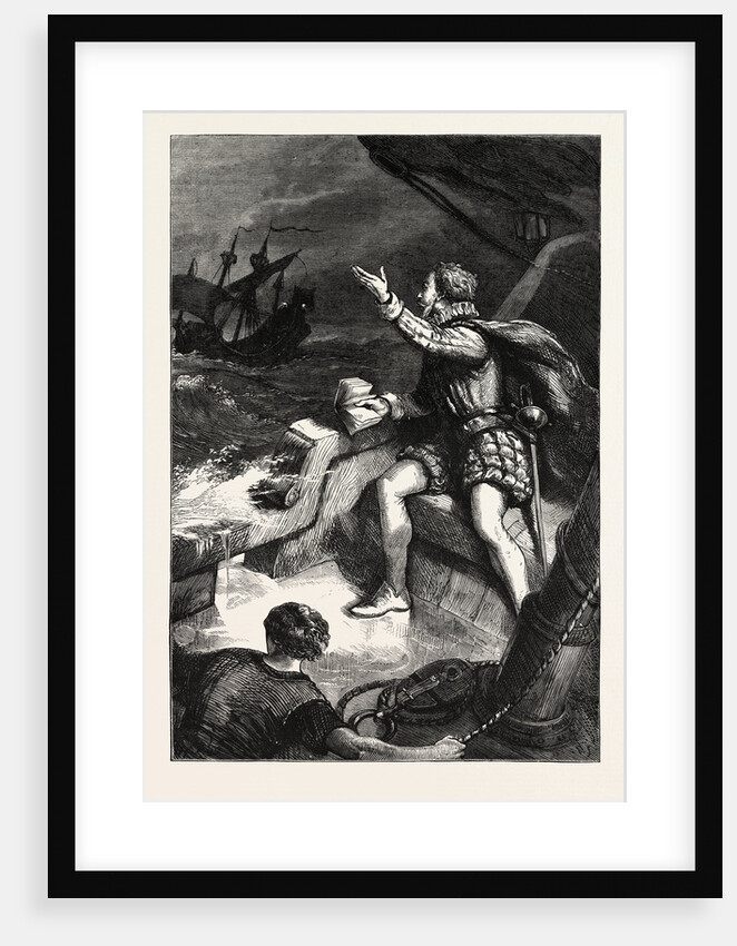 The Last Moments of Sir Humphrey Gilbert by Anonymous