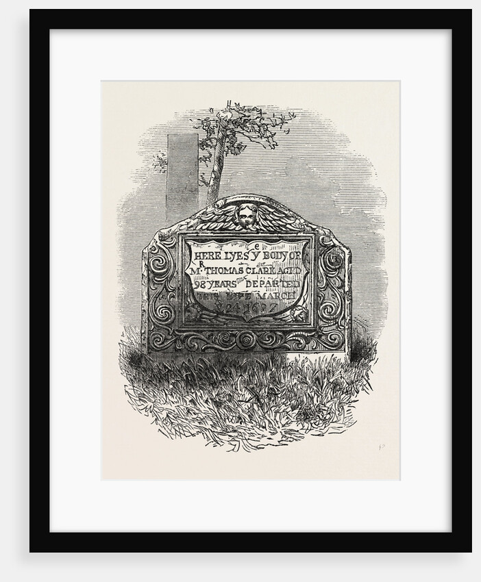 Tomb of the Mate of the Mayflower by Anonymous