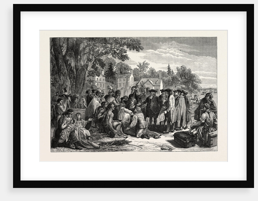 Penn's Treaty the Indians by Anonymous