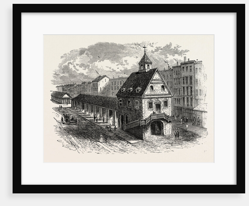 Old Market House at Philadelphia by Anonymous