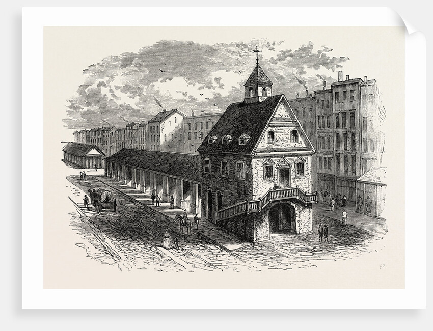 Old Market House at Philadelphia by Anonymous