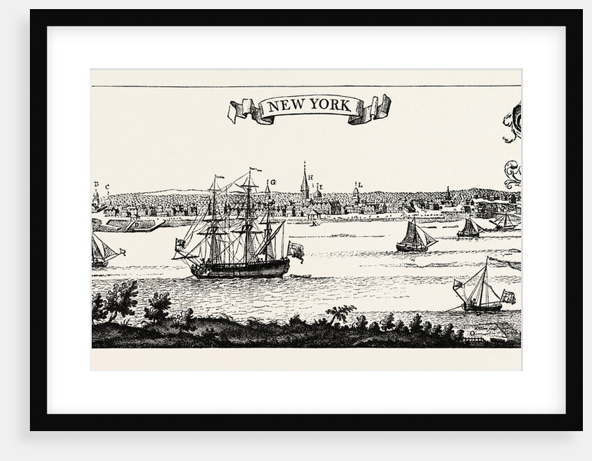 Old View of New York by Anonymous