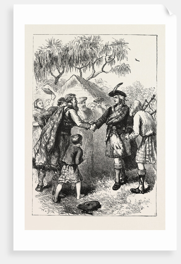Visit of Oglethorpe to the Highland Colony by Anonymous