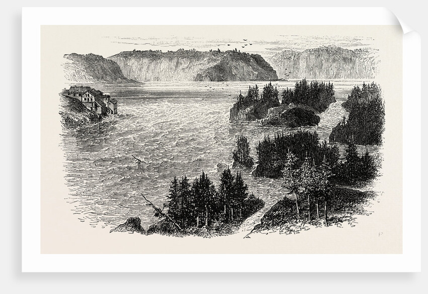 St. John's River, Frontiers of New Brunswick and Maine, North America by Anonymous